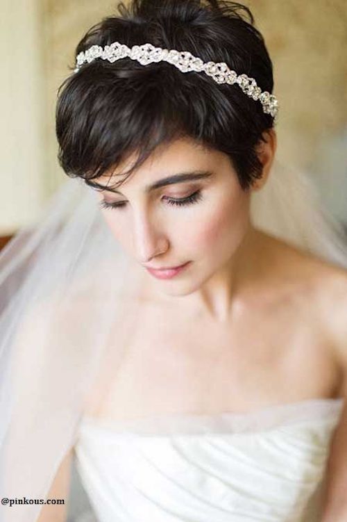 Les Plus Belles Coiffures De Mariage Sur Cheveux Courts