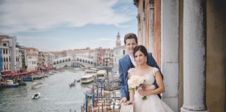 mariage en petit comité à Venise