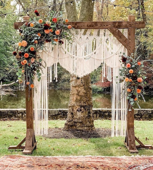 Arche de mariage pour une cérémonie laïque inoubliable - 75 idées de  décoration