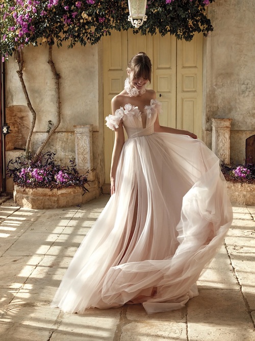 Robe de mariée colorée | Mariée.fr