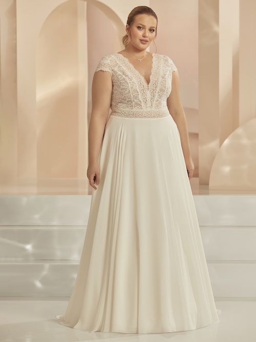 robe de mariée bohème grande taille