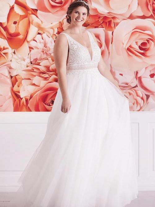 robe de mariée bohème grande taille