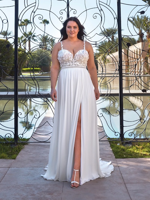 robe de mariée bohème grande taille