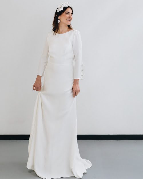 robe de mariée simple 2025