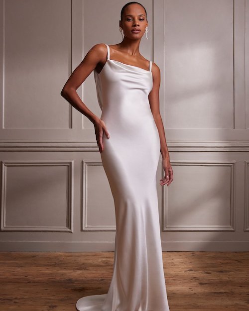 robe de mariée simple 2025