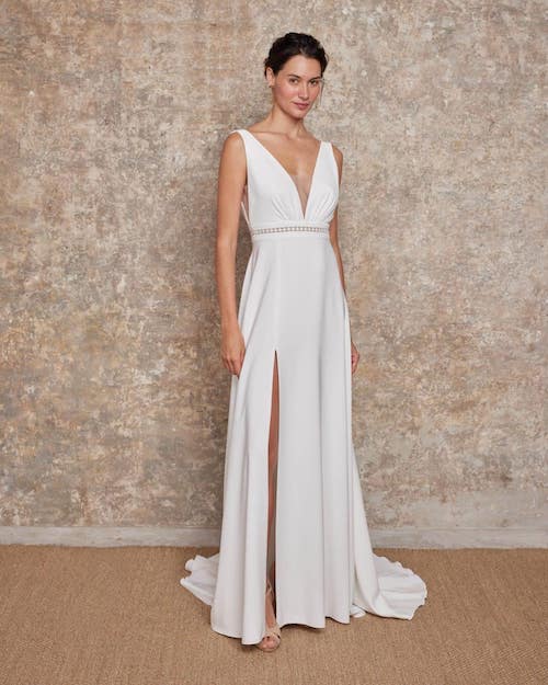 robe de mariée simple 2025