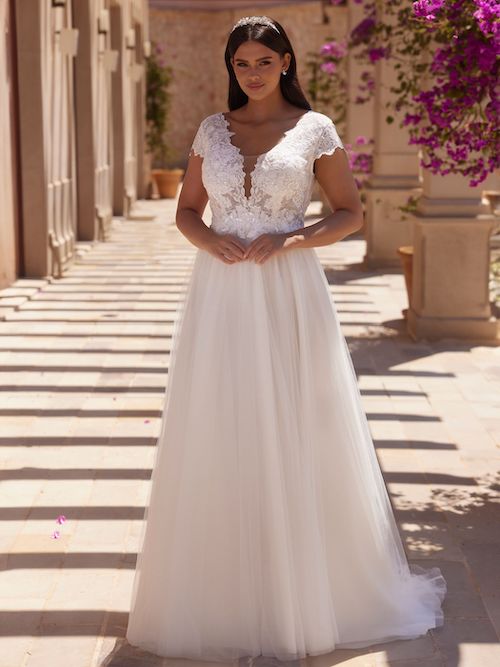 robe de mariée grande taille 2025