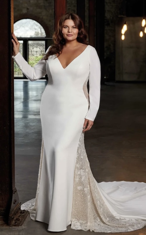 robe de mariée grande taille 2025