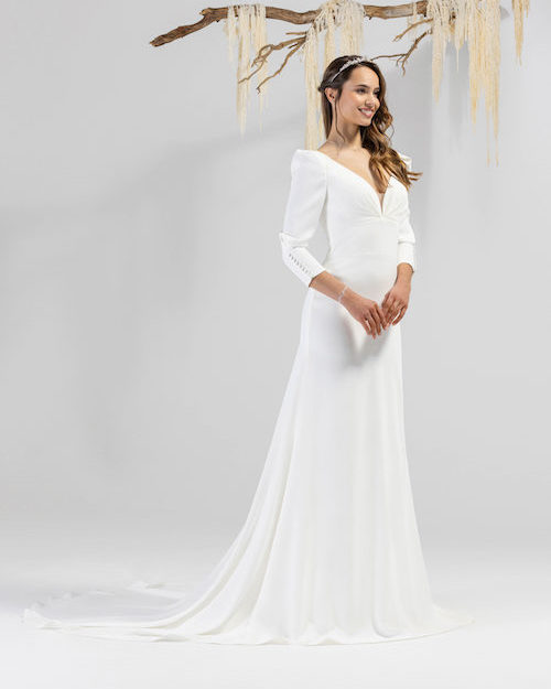 robe de mariée simple 2025