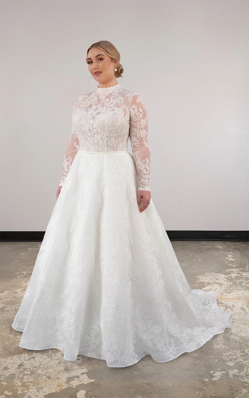 robe de mariée grande taille 2025