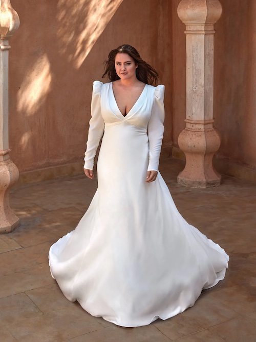 robe de mariée grande taille 2025