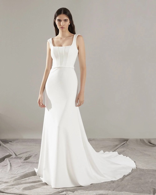 robe de mariée simple 2025