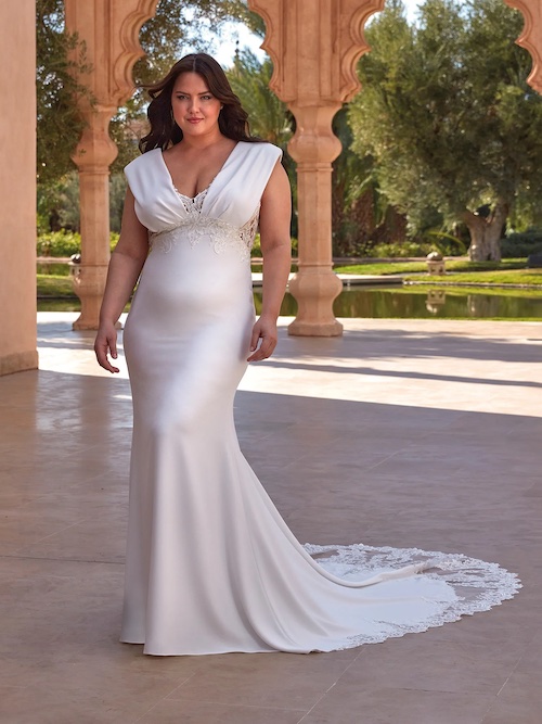 robe de mariée grande taille 2025